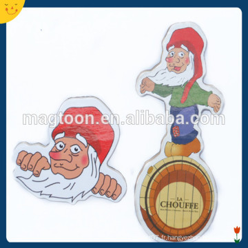 Hot selling magnets en bois pour le Noël